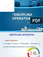 Disciplina Operativa