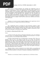 Angeles vs. Maglaya, G.R. No. 153789, September 2, 2015: During The Marriage of The Parents Are Legitimate