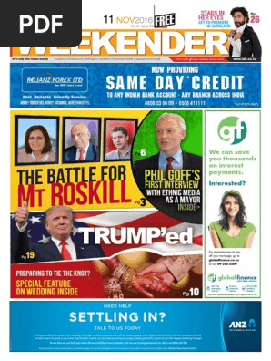 Indian Weekender 11 November 2016