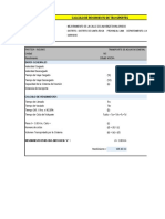 Calculo de Rendimiento de Maquinarias