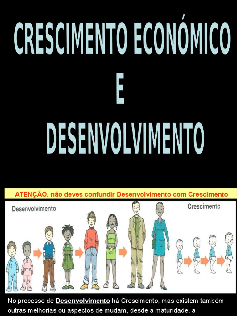 Desenvolvimento vs. Crescimento Econômico | PDF | Produto interno bruto ...