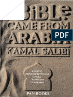 The Bible Came From Arabia by Kamal Salibi 2016
