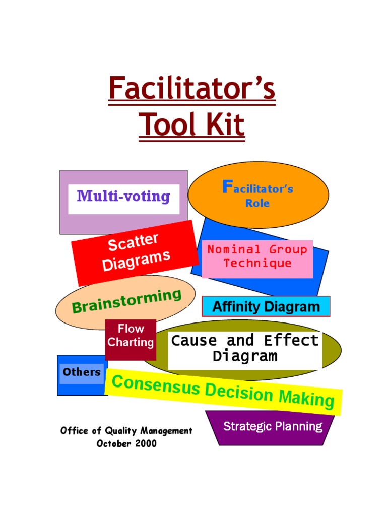 Facilitation Pdf Pdf Consensus Decision Making Brainstorming