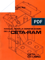 Máquina de Tijolo Ecológico CETA-RAM