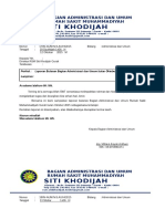 Surat Internal Bagian Administrasi Dan Umum