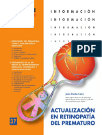 actualizacion en retinopatia del prematuro