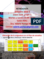 1. IntroducciÃ³n al curso de PetrologÃ-a