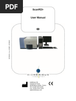 Biomerieux ScanRDI Manual - English