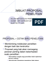 Membuat Proposal Penelitian