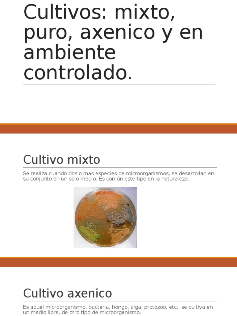 Cultivo Puro Esterilización (Microbiología) Química