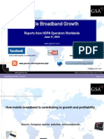 Mobile Broadband Growth Results June 2010