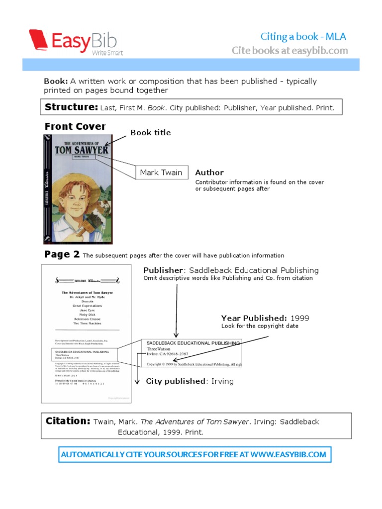 Book - MLA | PDF
