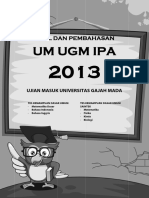 Um Ugm Saintek 2013