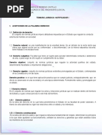 Temario of. III y Notoficador 2 Examen by Moreno