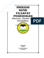 Manusia Filsafat Dan Pendidikan