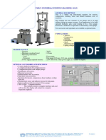 TM113 UNIVERSAL TESTING MACHINE, 30 KN PDF