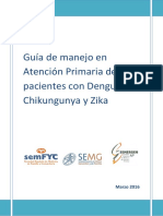 DENGUE ZIKA CHIKUNGUNYA Guia Manejo Atencion Primaria Marzo2016