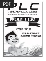 Final Year Project Titles For Ece