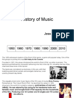 History of Music: Jess Loader