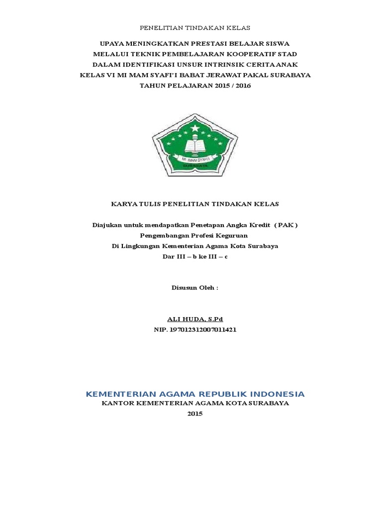 Cover PTK PPG | PDF | Karier & Perkembangan | Ilmu Sosial