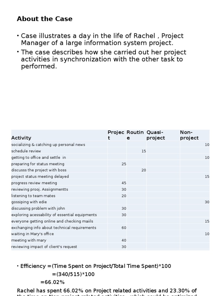 About The Case | PDF