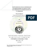 Studi Penerapan Response Surface Methodology (RSM) Dalam Proses Pembuatan Botol Untuk Peningkatan Produktivitas Produk Botol Di Cv. Bobofood