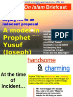 Saying NO - Prophet Yusuf (JOSEPH) Model