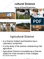 agricultural science overview