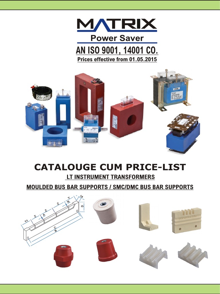 Matrix Scs Pricelist 1.5.15 | PDF | Technology & Engineering