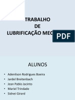 Trabalho Lubrificação Mecânica