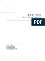 ZXSDR R8964: User Manual