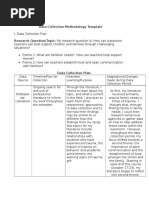 Datacollectionmethodologytemplate Updated