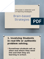 Brain-Based Strategies: Guiding Principles in Selection and Use of Teaching Strategies