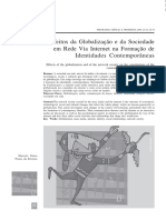 Efeitos da globalização e da internet na formação de identidades