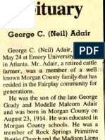 Wilma Early - Obituary George Adair