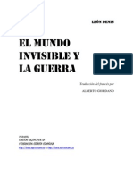 El Mundo Invisible y La Guerra. Leon Denis