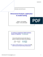 Dimensional Analysis: Application To Model Testing: A Running Car Experiences Fluid Resistance Known As Drag Force'