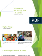 Digital Village and M-Services