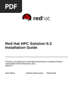 Red Hat HPC Solution 5.3 Installation Guide