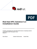 Red Hat HPC Solution 5.3 Installation Guide