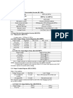 Power Supply Specifications