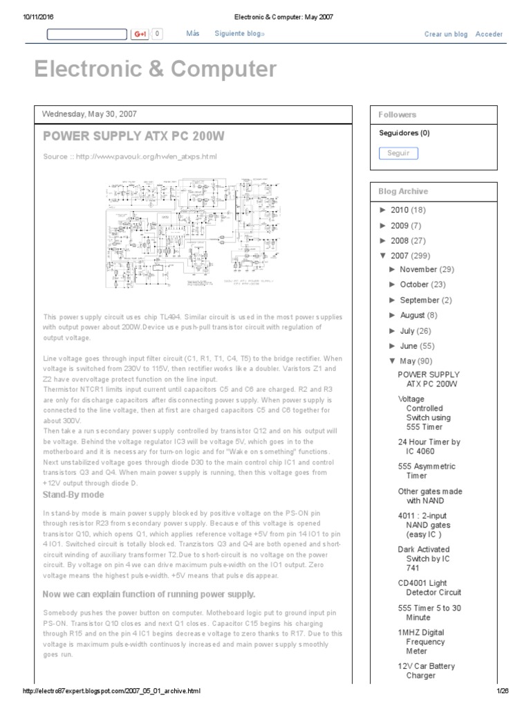 Electronic & Computer - May 2007 | PDF | Amplifier | Relay