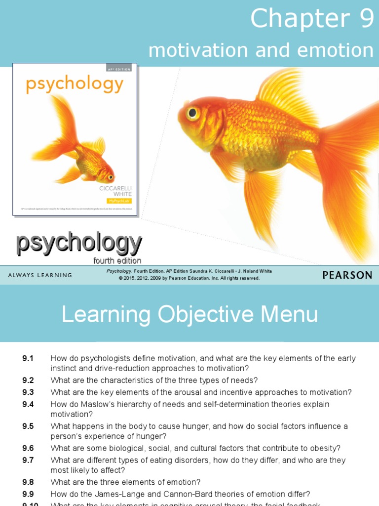 Motivation and Emotion Class Notes | Download Free PDF | Motivation ...