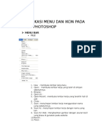 Identifikasi Menu Dan Ikon Pada Adobe Photoshop