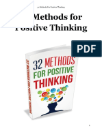 (PDF) 32 Methods For Positive Thinking PDF