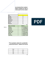 Seasonal Forecasting Problems Oct 20161