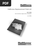 HS 3100 parts list
