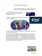 English Around the World: An Overview of Australia