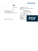 Syafmel Group Invoice Word