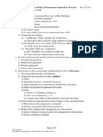 By William B. Tracy, MBA, NCARB: A Brief Overview of The New BOMA Measurement Standards For Lawyers